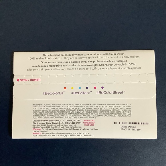 Color Street - Dallas Darling - NEW! - Picture 4 of 4